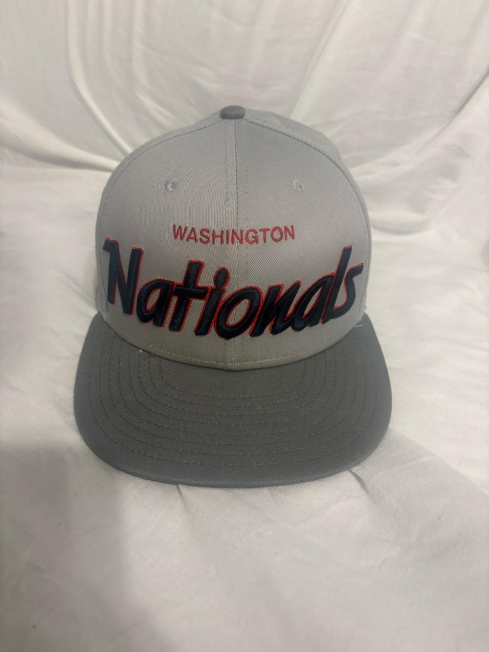 Washington Nationals Gray Snapback New Era 9Fifty Hat